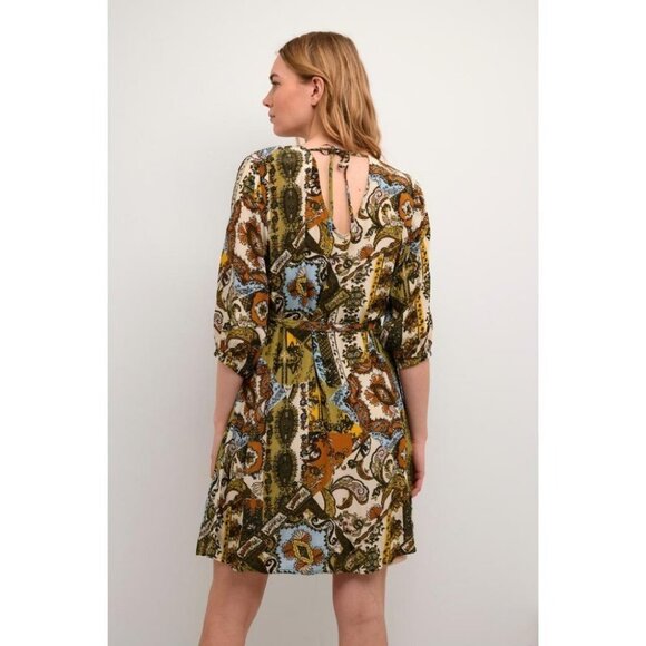 NWT CREAM Melody Short Dress - Mollie Fit - Picture 12 of 12